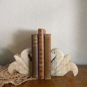 White Onyx Matching Bookends